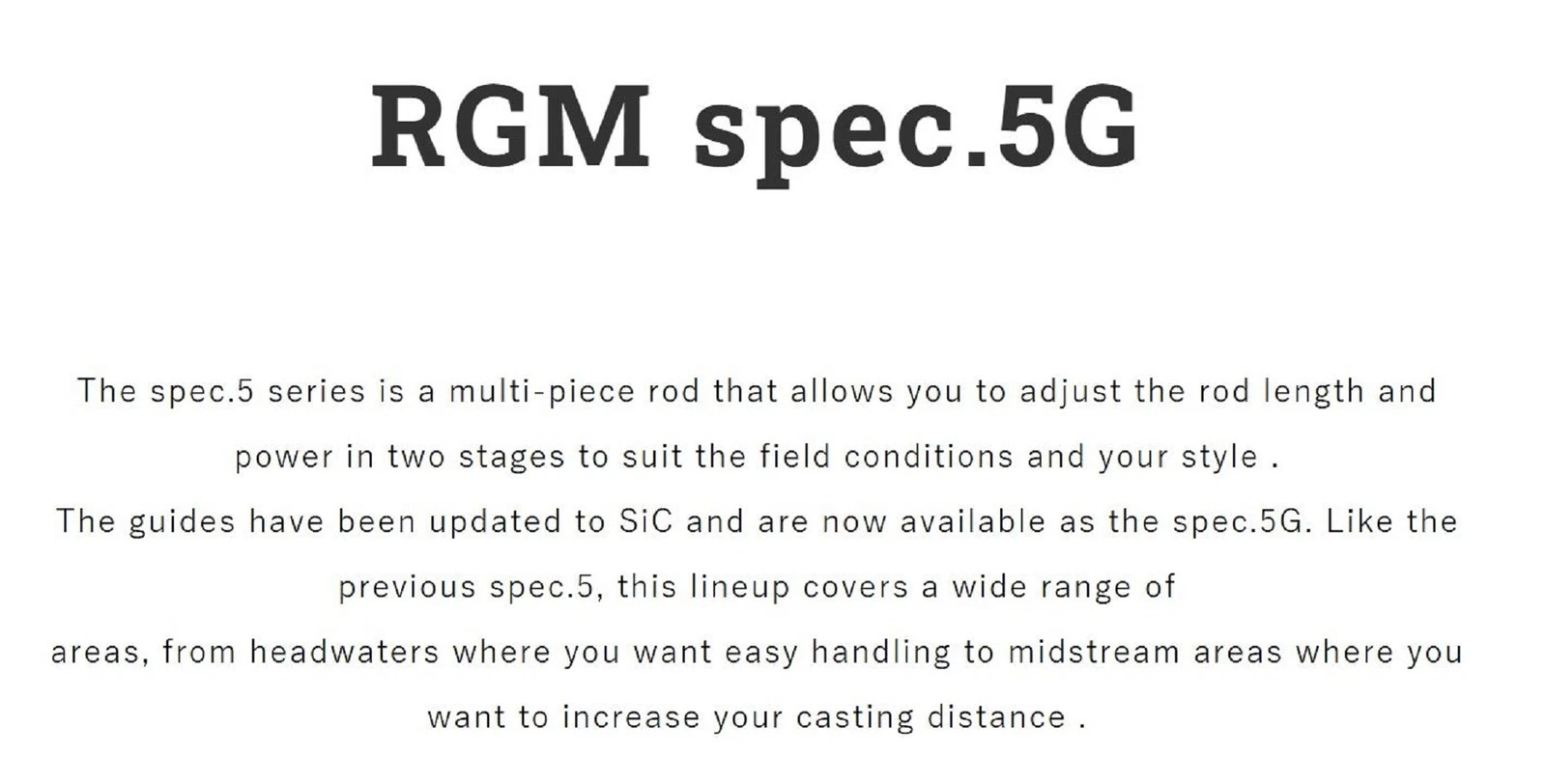 Jackall RGM Rod Spin Spec 5G 42-48S 5Pc Black Orange (0215)