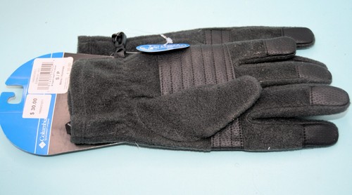 Columbia Men's SMALL Fleece Gloves Touch Screen compatible NEW - Picture 2 of 4