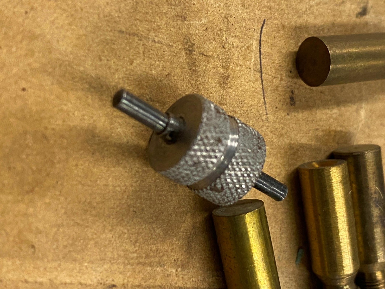 Pin Type Screwdriver Vtg Brass Pin Vise Screwdriver Tools Watchmaker jeweler Machinist Clock ...