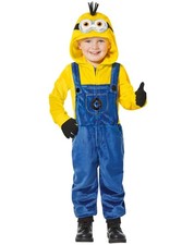 Spirit Halloween - Minions Kevin - Jumpsuit Costume - Toddler Size 3T - 4T