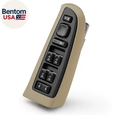 15883323 Master Power Window Switch with Tan Bezel Fit for Chevrolet GMC Escalad