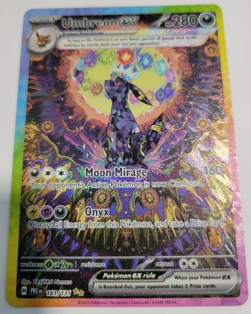 Umbreon ex 161/131 Prismatic Evolutions for sale | eBay