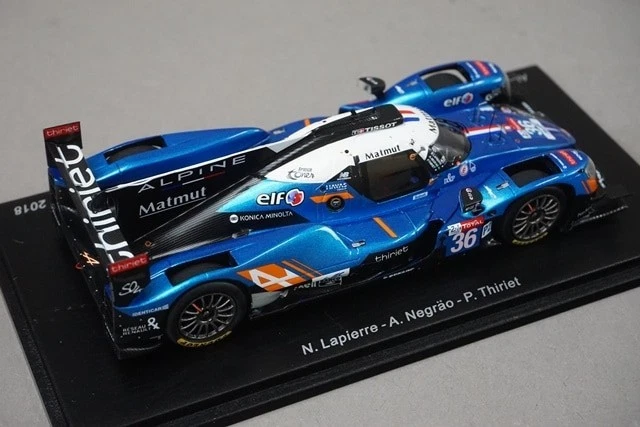 1:43 SPARK S7021 Alpine A470 Gibson Signatech Matmut LMP2 Class LM 24 2018 #36 - Image 4 of 4