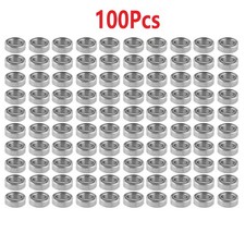 100 pcs 5x8x2.5 mm Metal Shielded Ball Bearing Bearings MR85ZZ 5 8 2.5