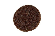 Hook/Loop Disc, No Hole, 4 in., Crs, AlO