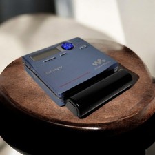 Excellent condition SONY WALKMAN portable MD recorder MZ-R910 TYPE-R Blue
