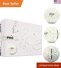 Vice Pro Limited Edition DRIP Golf Balls - Unique Yellow  Green Design, 12 Pack