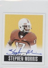 2014 Leaf Originals Yellow Alternate 9/85 Stephen Morris #A-SM1 Auto 4g6