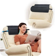 Cojín de reposacabezas KAAMOS para sillón reclinable, almohada de soporte cervic