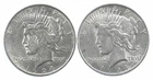 1924 & 1924 & Peace Silver Dollar $1 Bullion Collection Lot *954