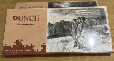 Seltenes PUNCH Puzzle Nincompoopiana 1000 Teile Nummer 10456. Neu Versiegelt 