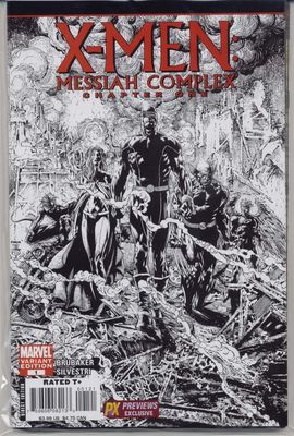 X-Men Messiah Complex Part 1 PX Finch Sketch Variant | eBay