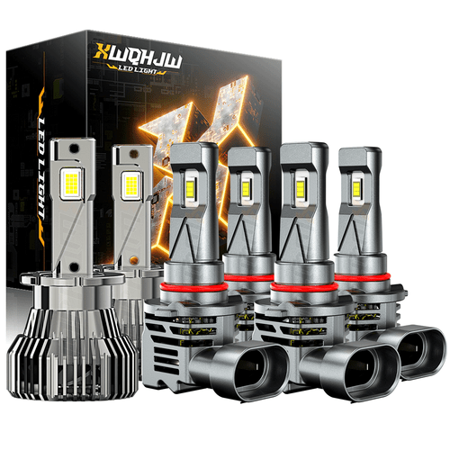 For Lexus LS460 2007-2012 HID LED Headlights High Low Beam + Fog Light Bulbs Kit - Imagen 1 de 12