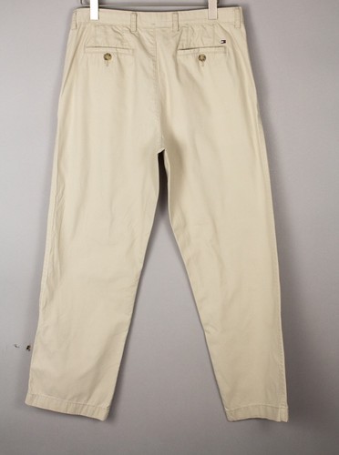 Tommy Hilfiger Uomo Casual Pantaloni Chino Taglia W34 L32 | eBay