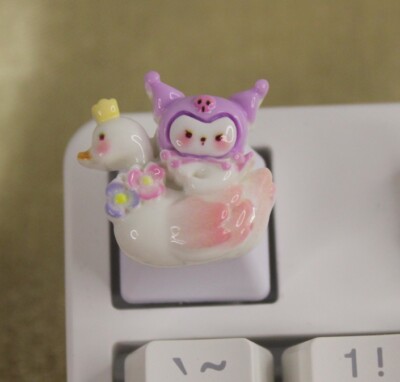 Sanrio Kuromi Keycap Hello Kitty Keycap R4 - 1pc