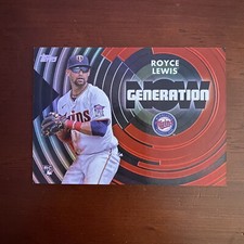 Royce Lewis 2022 Topps Update Generation Now RED Card #/299