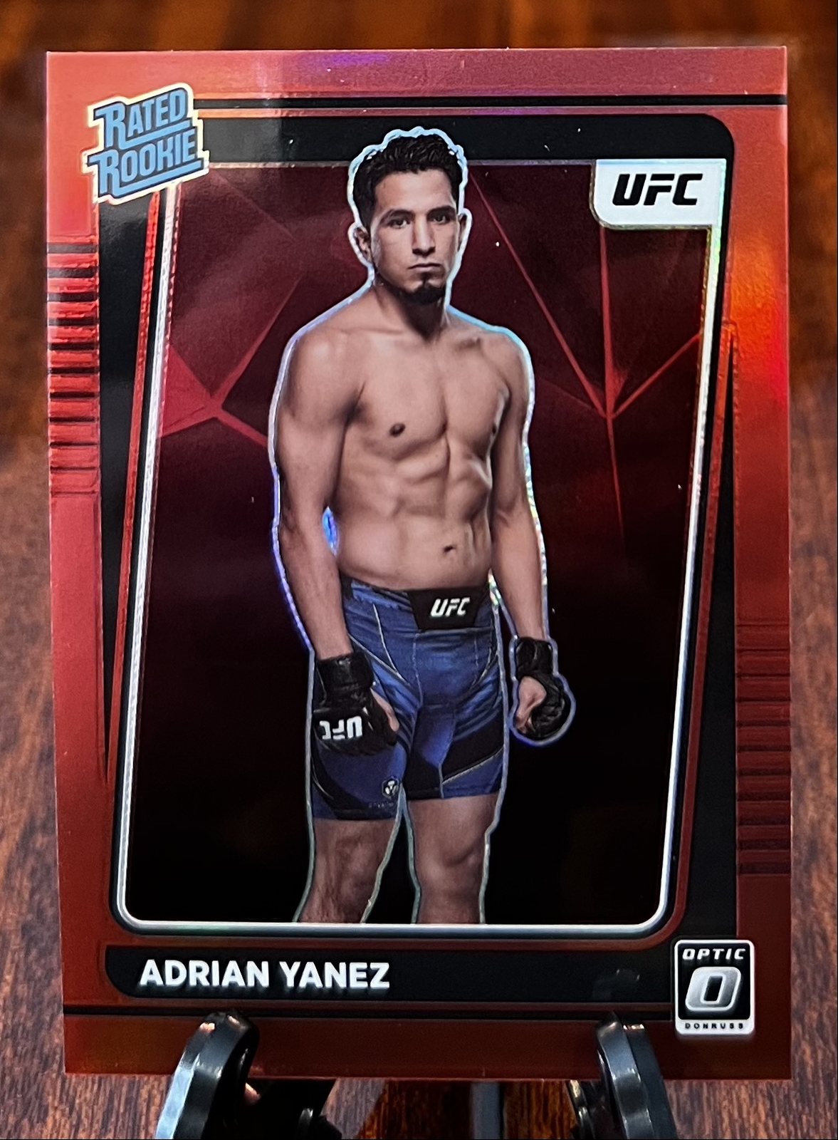 2022 Donruss Optic UFC Red Prizm Rated Rookie /199 #105 Adrian Yanez SSP RC MMA