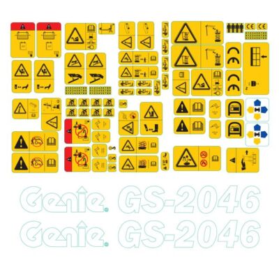MCD Racing Set di decalcomanie per camion mostro - M130600P0