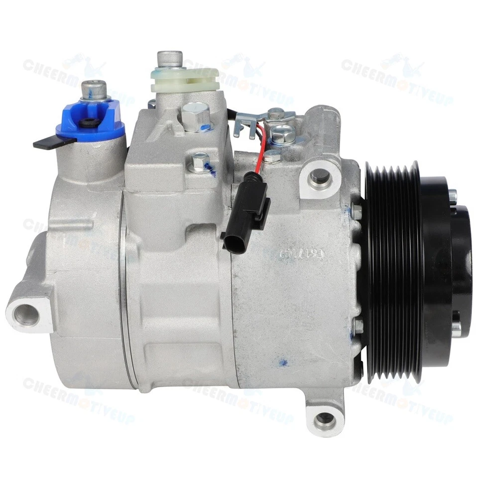 Compresor de aire acondicionado con embrague para Mercedes-Benz C300 2008-2009 3,0 L Foto 2 de 4