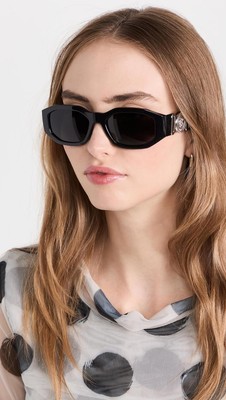 VERSACE VE4361 542287 Black Dark Grey 53mm Sunglasses  