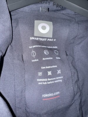 Rokoko Smartsuit Pro II Motion Capture Suit (XL) w/ Smart Gloves