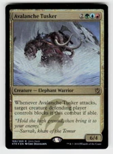 Unique and Miscellaneous Promos #166 Avalanche Tusker FOIL