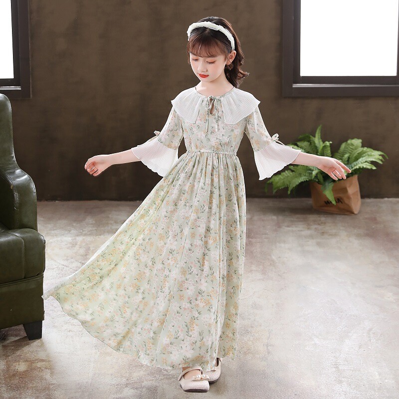 girls fashion dresses Chlo Luxury Flower Girl Dress A lace overlay lends the short sleeve bodice a sweet elegance that will ensure that your little girl looks beautiful Wholesale Pink Girls Dresses -