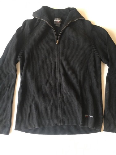Ralph Lauren Polo Jeans Co Black Zipped Sweater Men Size XL - Picture 2 of 11
