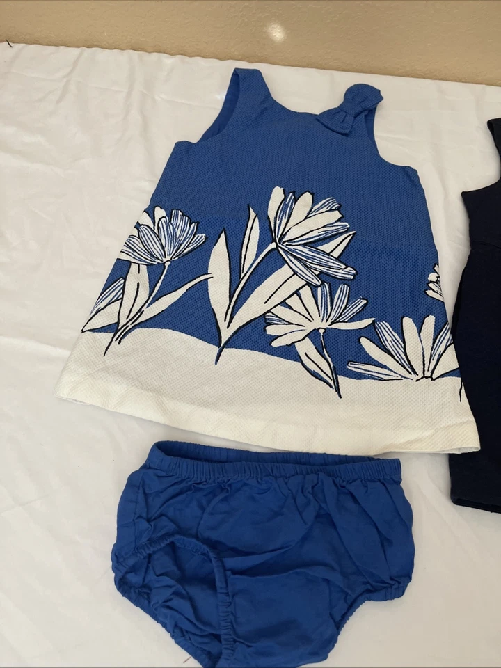 Janie & Jack девочек 12-18 месяцев синий SAFARI LODGE платье Spring Royal синий лот 2 - Изображение 2 из 4