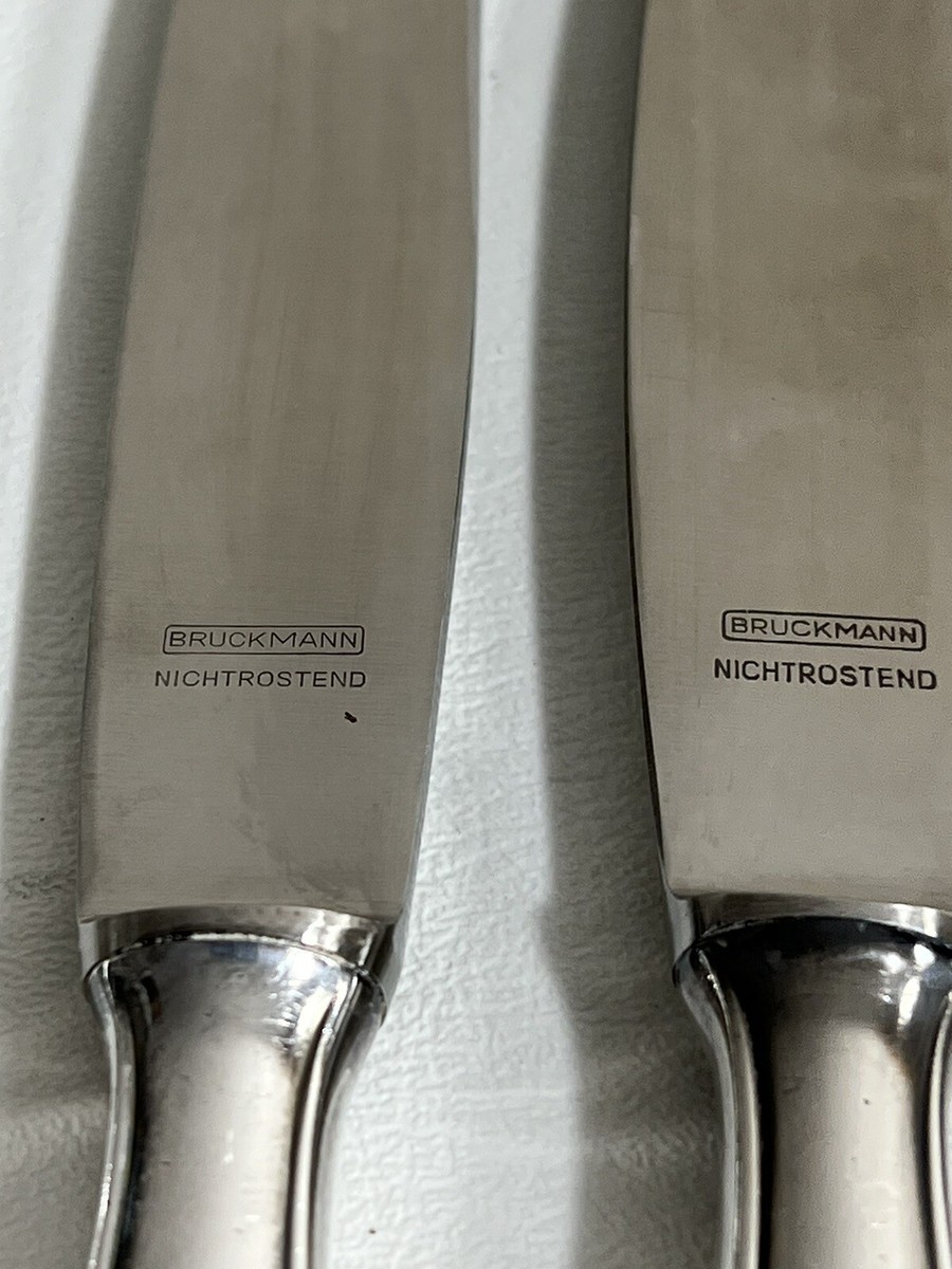 【Bruckmann 90 silverplate】テーブルナイフ　6本セット Bruckmann 90 silverplate】テーブルナイフ 6本セット - メルカリ