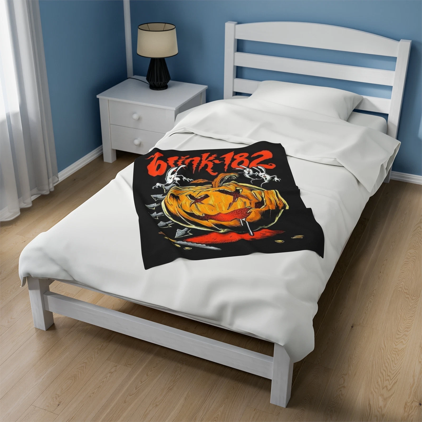 B182 Rock Band Fleece Blanket