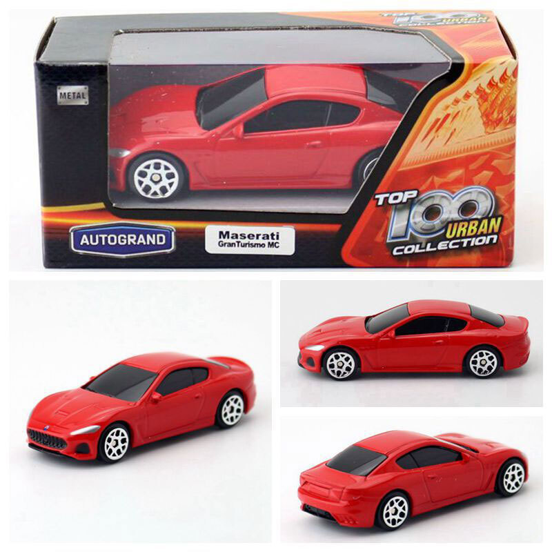 1:64 Maserati GranTurismo MC Model Car Diecast Toy Vehicle for