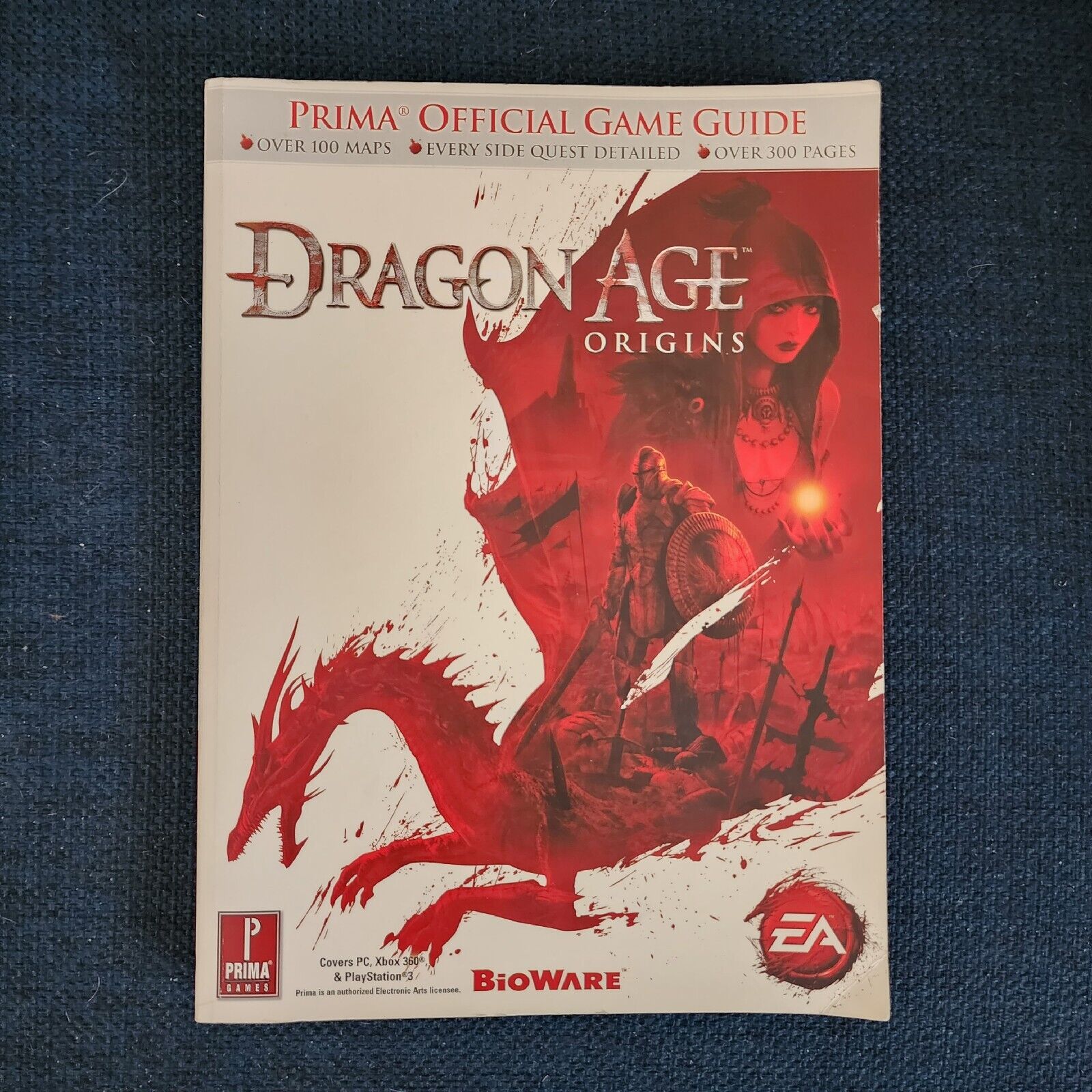 Dragon Age Origins Prima Game Guide EA Bioware Fantasy Maps Tactics  Walkthroughs