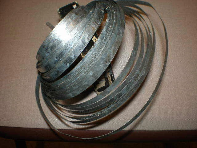 (1) Correas de acero alemanas Wurth, (se venden como longitudes de 2 pies) Foto 2 de 2