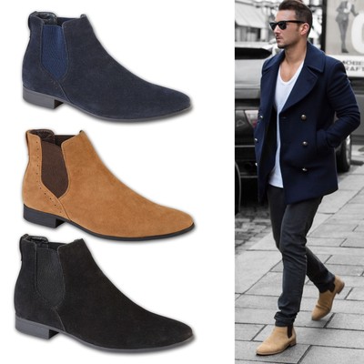 Casual Dress Ankle Chelsea Boots Shoes 