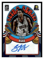 2019-20 Donruss Optic #RS-JRS Jalen Rose Retro Series Signatures #/99