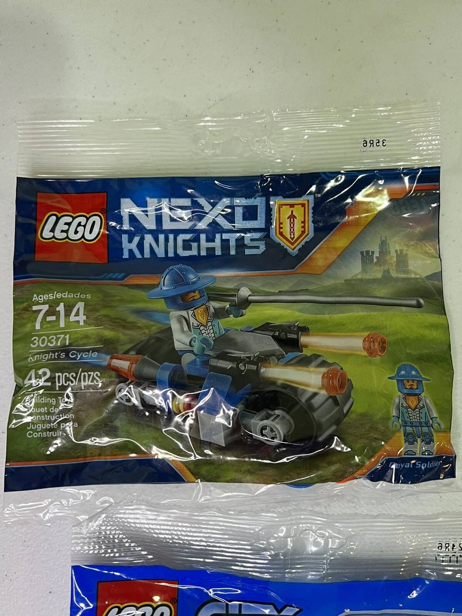 Produktion Udlænding omgive Lot Of LEGO 2 Nexo Knights 30371 &amp; 2 Lego City 30349 | eBay