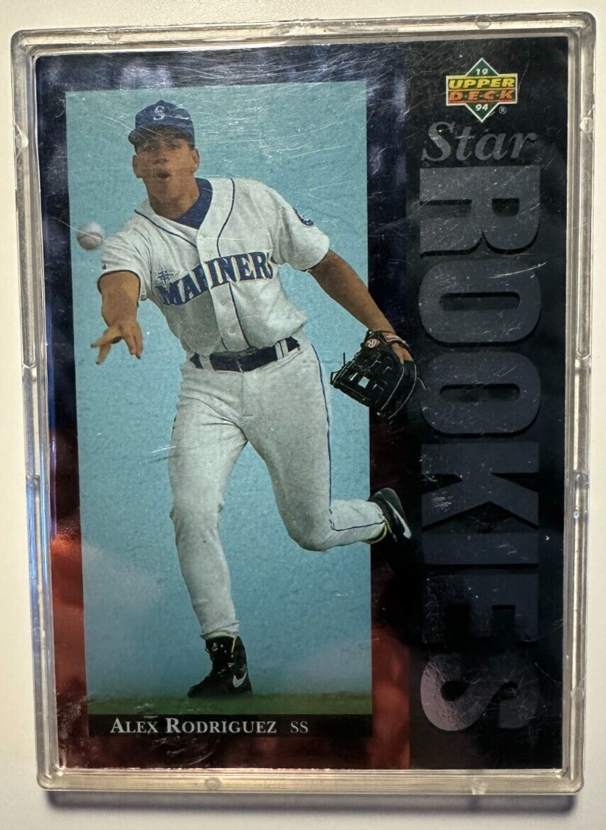 1994 Upper Deck Star Rookies Alex Rodriguez #24 Seattle Mariners RC