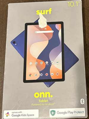  Onn. 10.1-inch Android Tablet, 32GB | 2 GHz Octa-Core | (1280x800)-Navy Blue