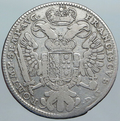 1765 GERMANY German States NUREMBERG KING JOSEPH II Silver 20
