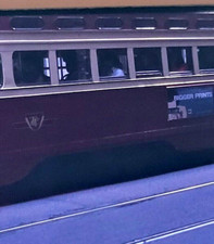 1970 s TROLLEY on the  Rails Ontario Canada Photo Slide Original 