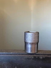 Snap-On Tools USA 3/8 Drive 6 Point SAE Size 7/16" Socket Vintage  FS140
