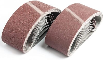 20 X Schleifbänder p80 für BOSCH PBS 75 A und PBS 75 AE Bandschleifer 75x533 MM