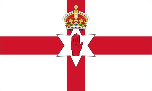 Northern Ireland Flag Ulster Nation Government Governor Belfast Londonderry 1953 - Picture 6 of 15