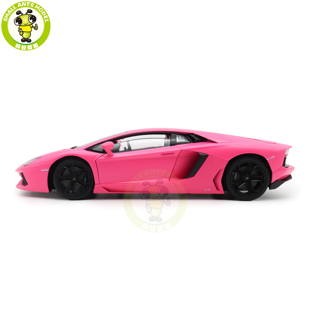 1/18 Lamborghini Aventador LP700-4 LP700 Welly FX Pink Diecast