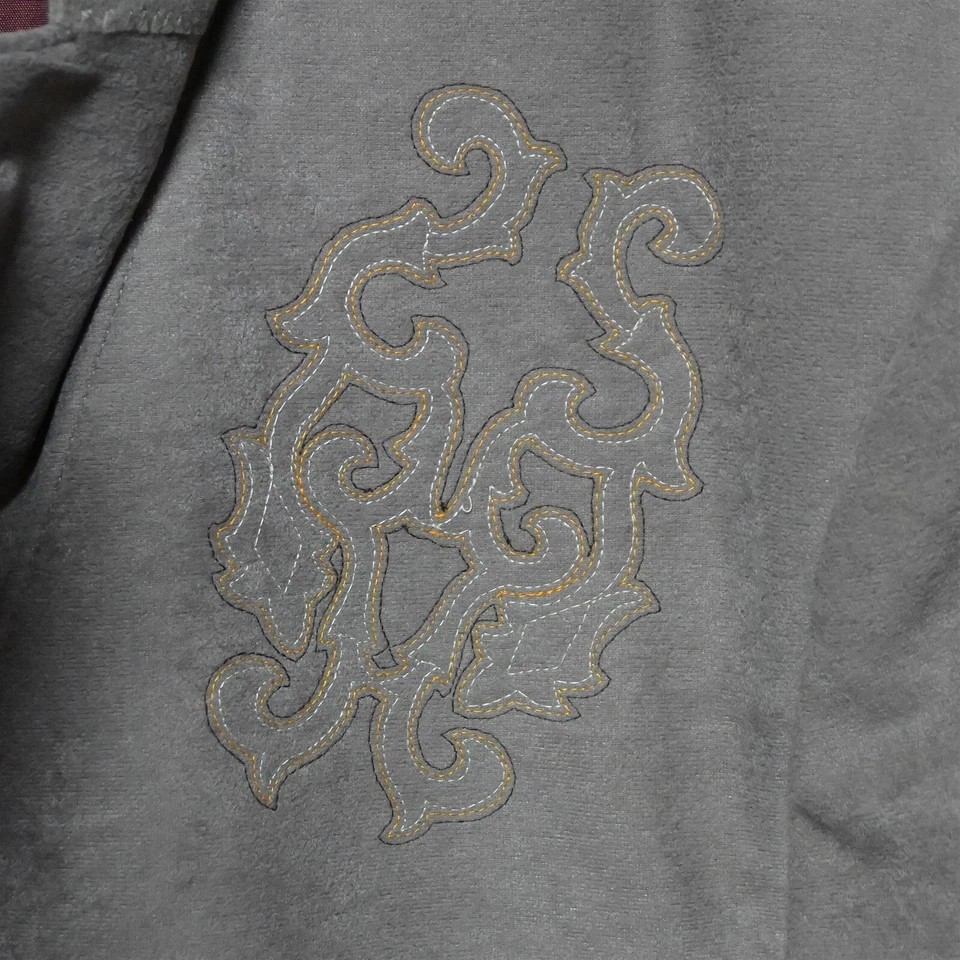 Pagano West USA Made 54R Light Brown Faux Suede Western Yoke 2 Button Blazer - Image 4 of 4