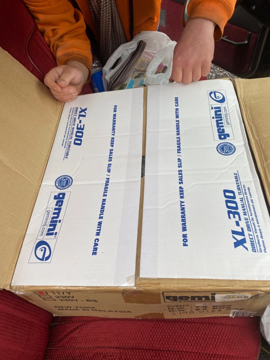 GEMINI XL-300 BRAND NEW TURNTABLE | eBay