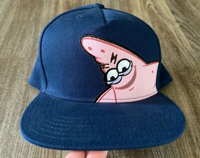 Cappellino Da Baseball SpongeBob Patrick Star Trucker – Blu Navy Regolabile - 5