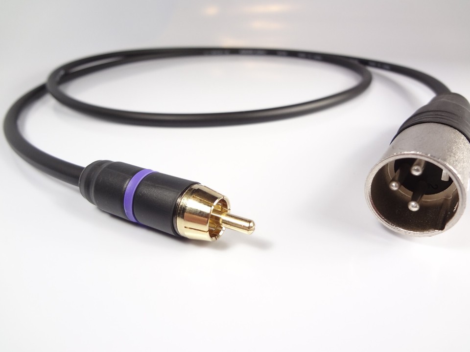 Clairmont Cable AES EBU 110 Ohm SPDIF 75 Ohm RCA XLR Digital Audio