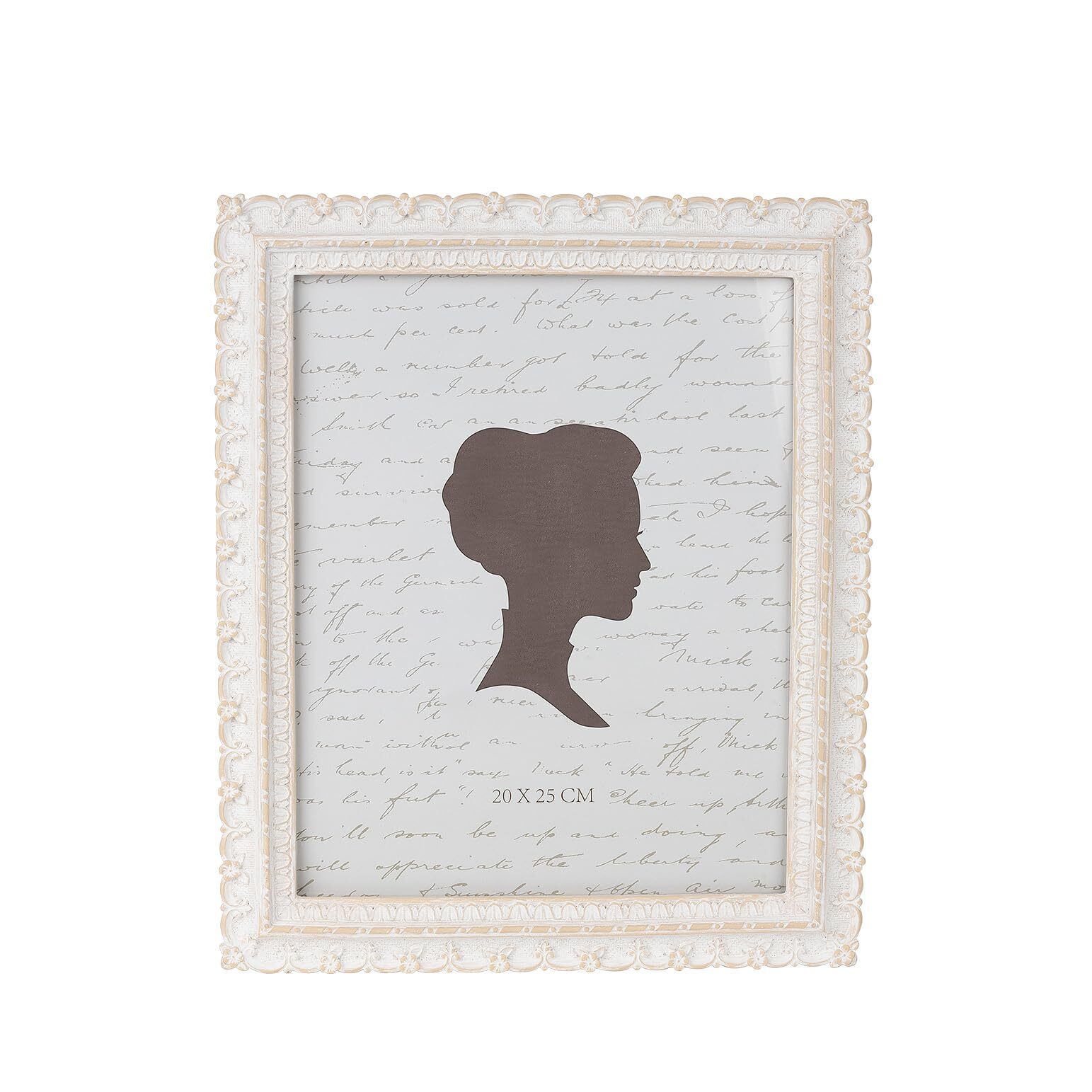 8x10 Inch Vintage Picture Frame, Elegant Antique Photo Frames with Glass Fron...